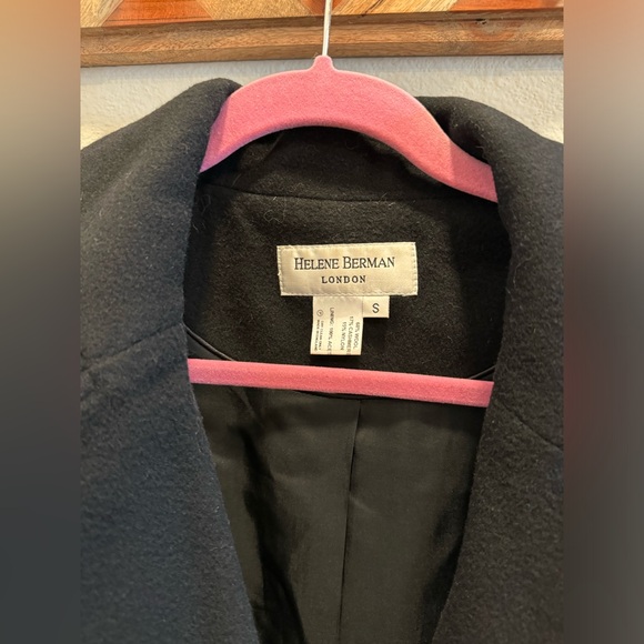 Helene Berman Wool Dress coat Small - Picture 6 of 13
